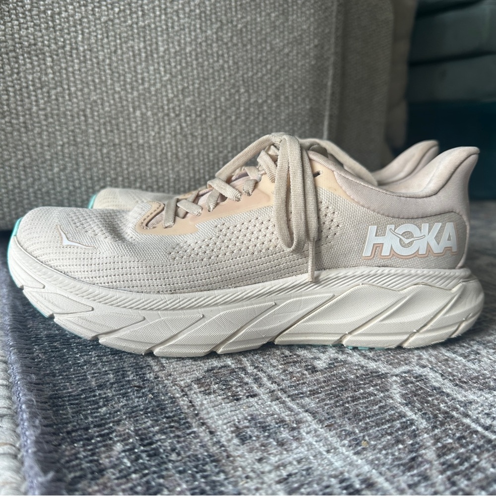 Hoka Women's Tan Athletic Shoes